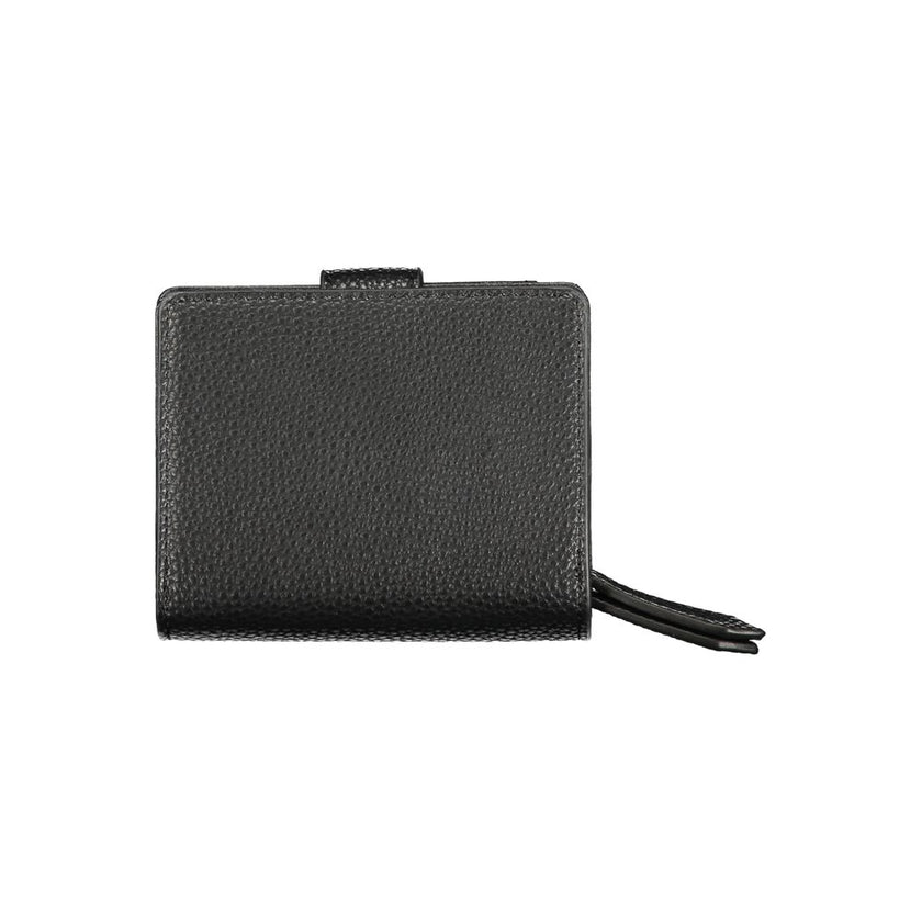 Mario Valentino Black Polyurethane Women Wallet Mario Valentino