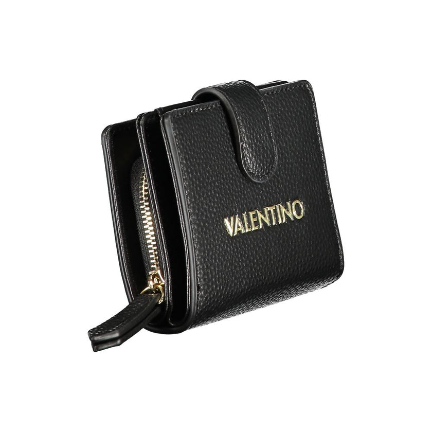 Mario Valentino Black Polyurethane Women Wallet Mario Valentino