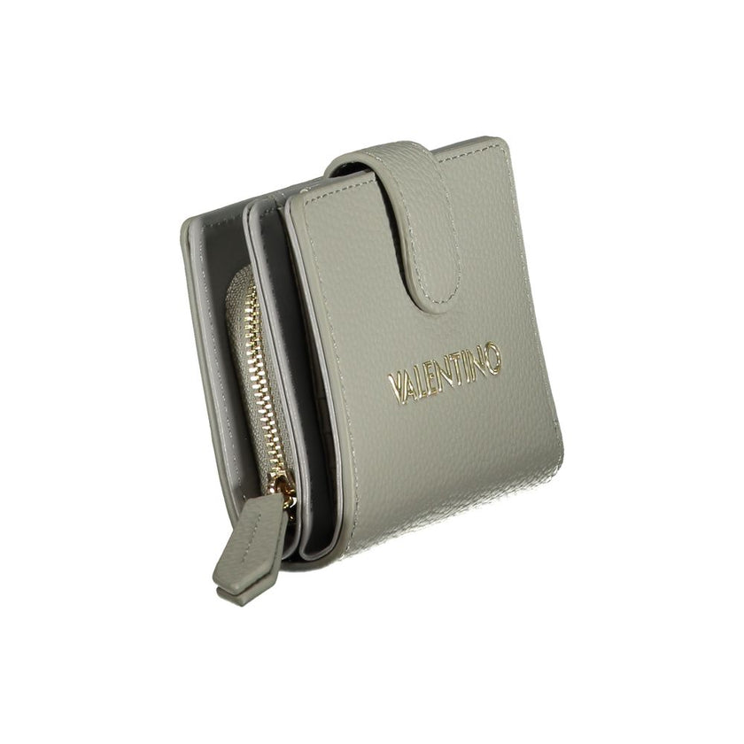 Mario Valentino Grigio Polyurethane Women Wallet Mario Valentino