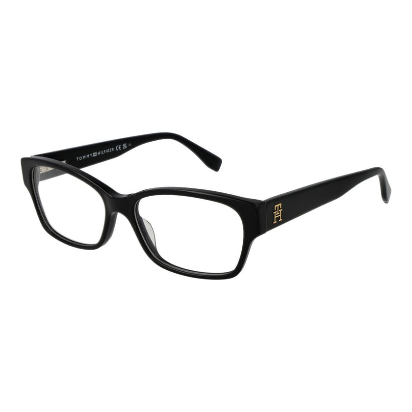 Tommy Hilfiger Black Acetate Glasses (Frames) Tommy Hilfiger