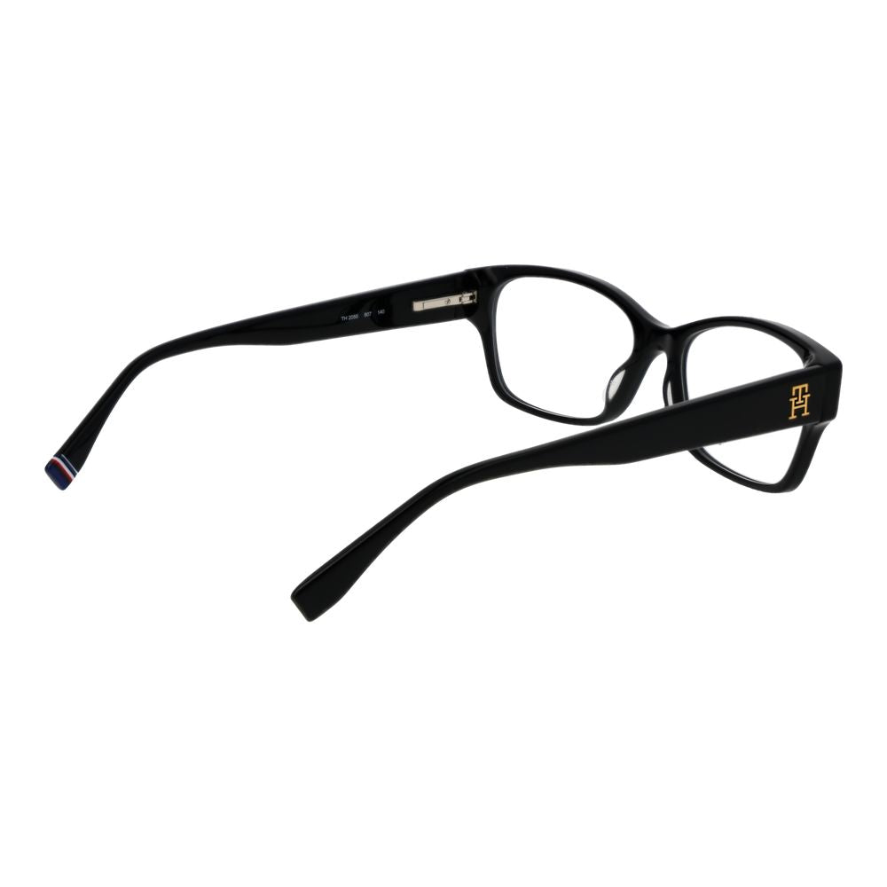 Tommy Hilfiger Black Acetate Glasses (Frames) Tommy Hilfiger
