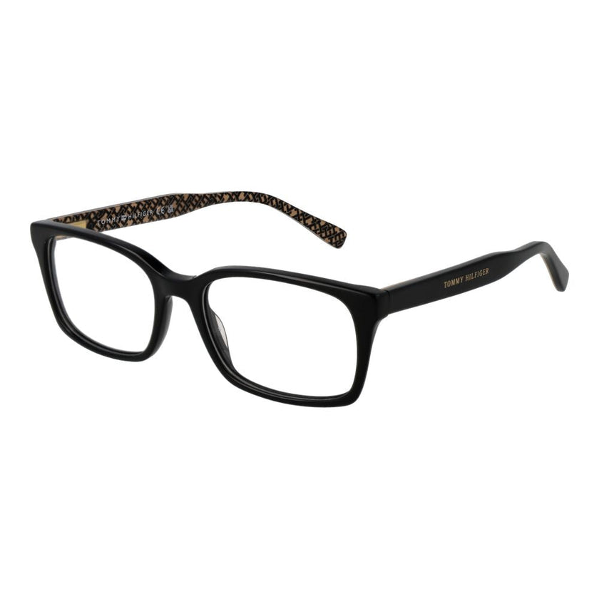 Tommy Hilfiger Black Acetate Glasses (Frames) Tommy Hilfiger