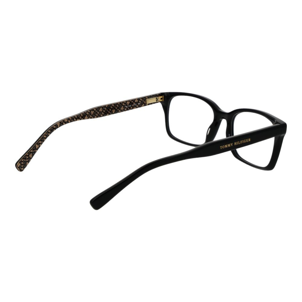 Tommy Hilfiger Black Acetate Glasses (Frames) Tommy Hilfiger