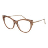 Tod's Beige Acetate & Metal Glasses (Frames) Tod's
