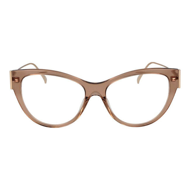 Tod's Beige Acetate & Metal Glasses (Frames) Tod's
