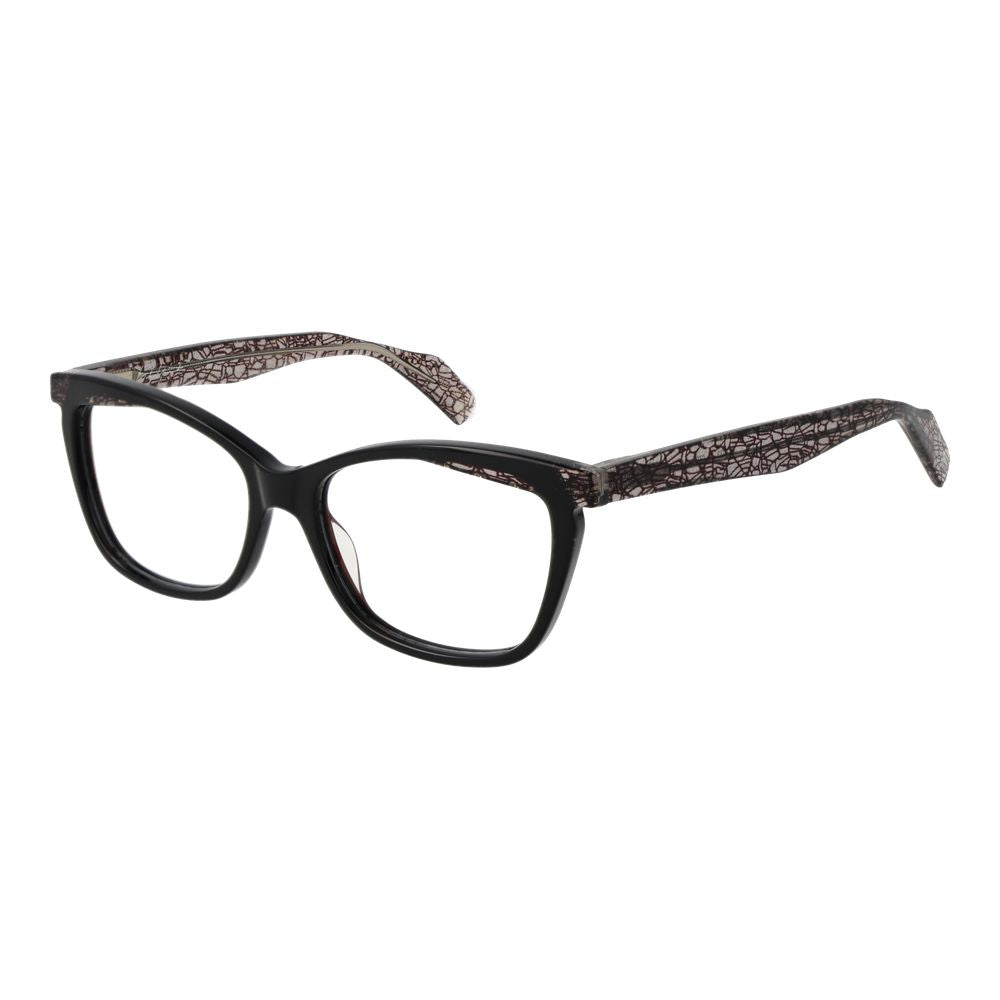 Yohji Yamamoto Black Plastic Glasses (Frames) Yohji Yamamoto