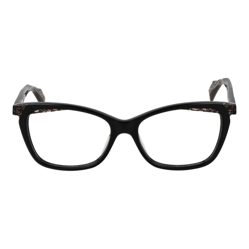 Yohji Yamamoto Black Plastic Glasses (Frames) Yohji Yamamoto