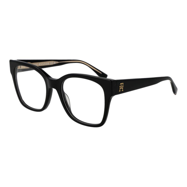 Tommy Hilfiger Black Acetate Glasses (Frames) Tommy Hilfiger