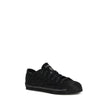 Y-3 Black Leather Low Top Sneakers Y-3