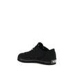 Y-3 Black Leather Low Top Sneakers Y-3