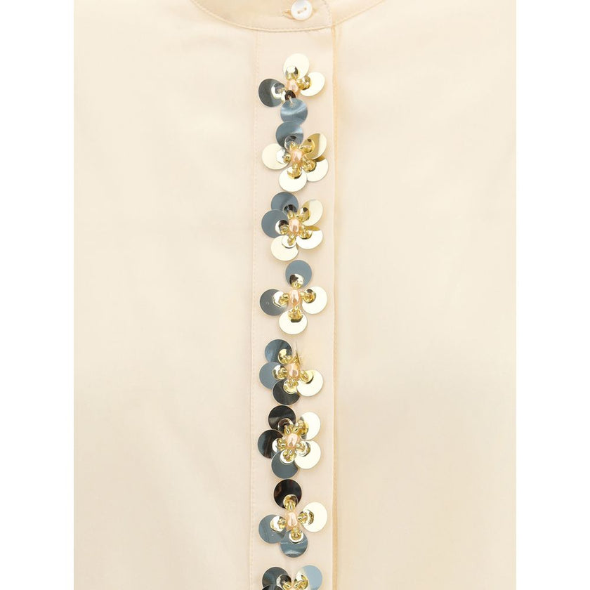 Forte_Forte Multicolor Silk Blouse Forte_Forte