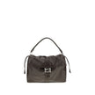Fendi Brown Calf Leather Bos Taurus Shoulder Bag Fendi