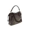 Fendi Brown Calf Leather Bos Taurus Shoulder Bag Fendi