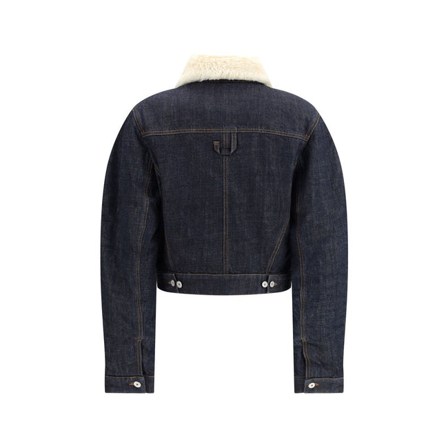 Jacquemus Blue Cotton Sweatshirt Jacquemus