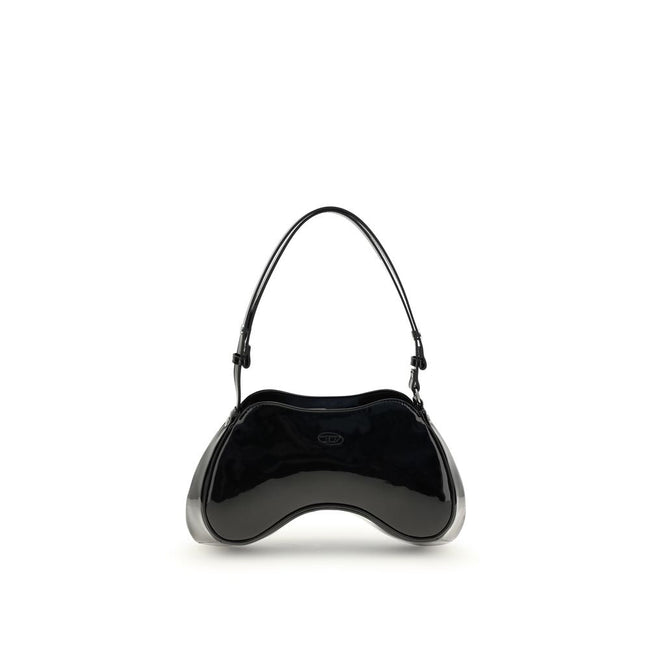 Diesel Black Polyethylene Shoulder Bag Diesel