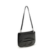 Diesel Black Calf Leather Bos Taurus Shoulder Bag Diesel
