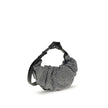 Diesel Silver Cotton Shoulder Bag Diesel