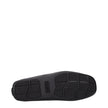 Versace Black Leather Slip-On Loafers Versace