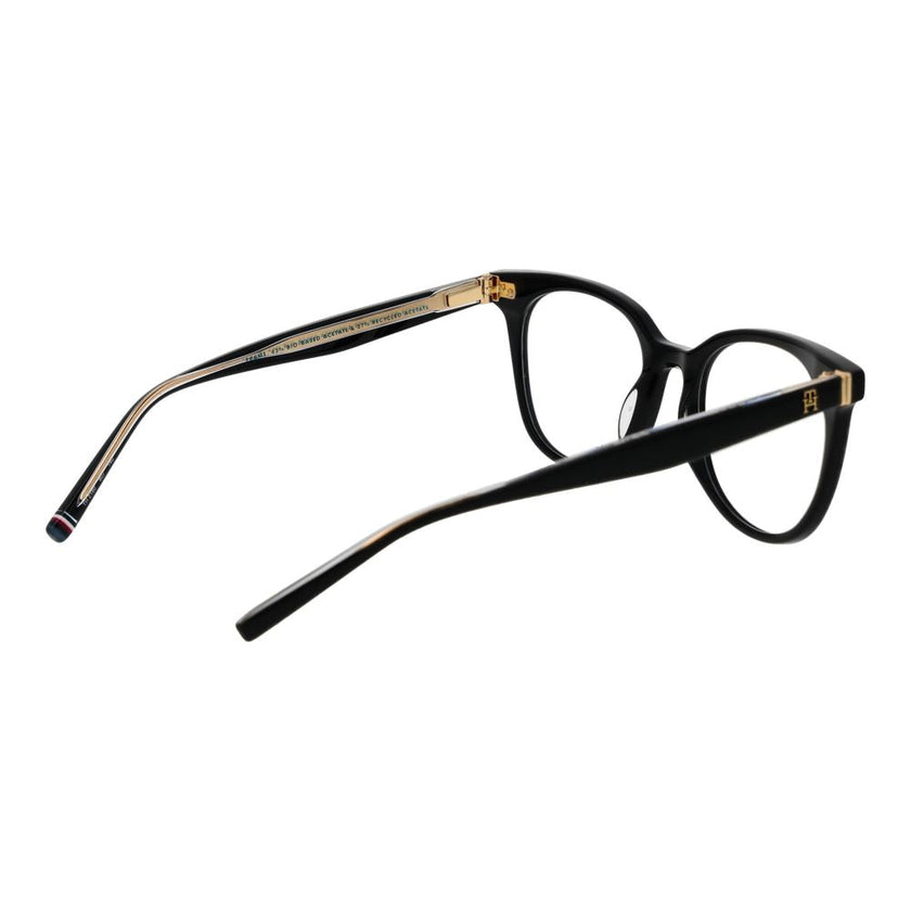 Tommy Hilfiger Black Acetate Glasses (Frames) Tommy Hilfiger