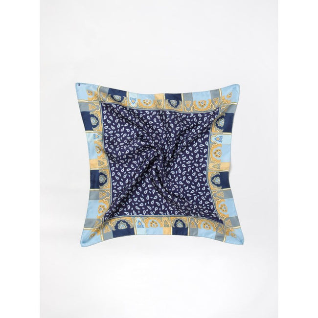 Etro Blue Silk Foulard Etro