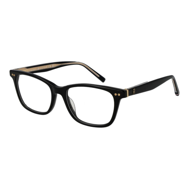 Tommy Hilfiger Black Acetate Glasses (Frames) Tommy Hilfiger