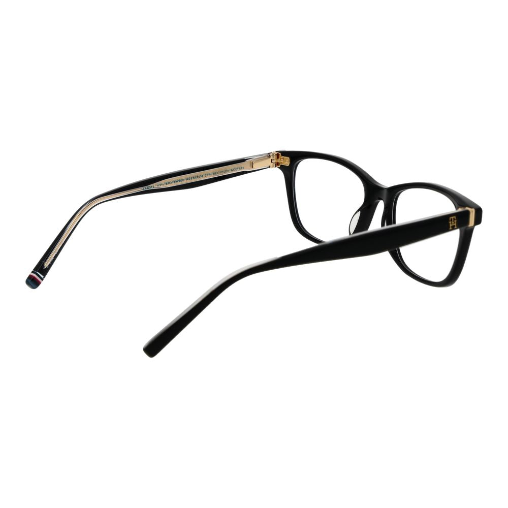 Tommy Hilfiger Black Acetate Glasses (Frames) Tommy Hilfiger