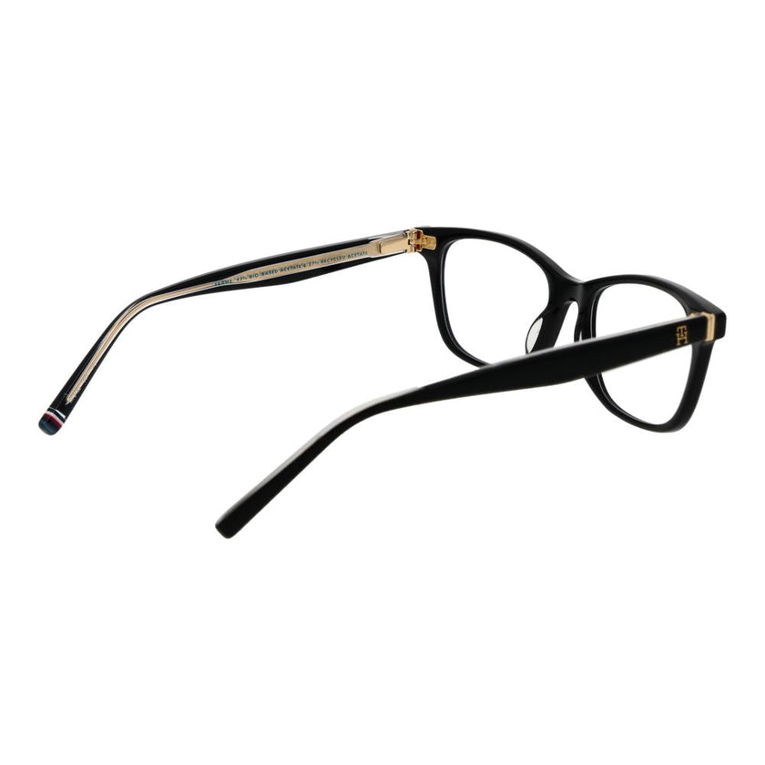 Tommy Hilfiger Black Acetate Glasses (Frames) Tommy Hilfiger