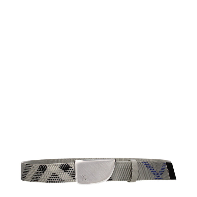 Burberry Beige Fabric Belt Burberry