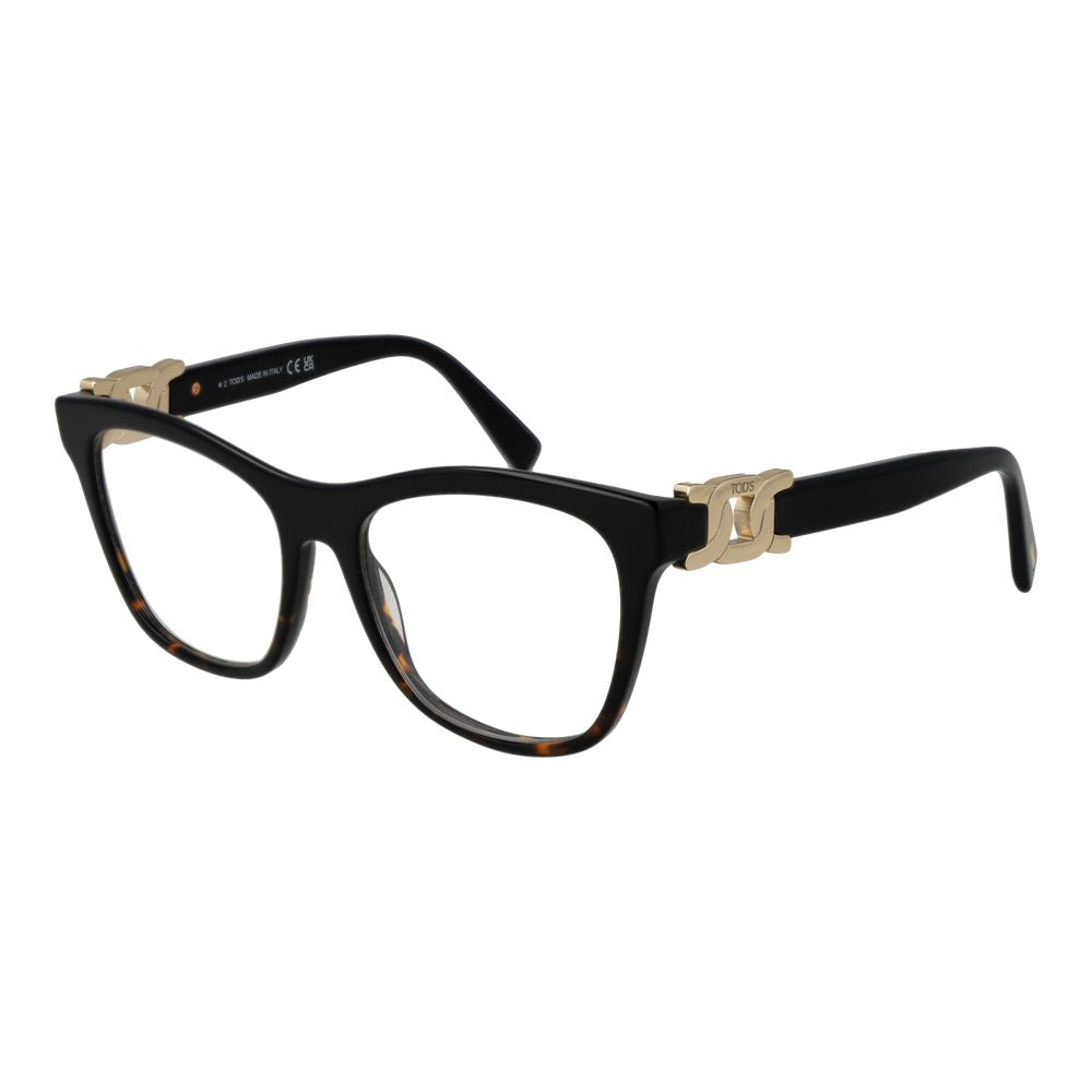 Tod's Black Acetate Glasses (Frames) Tod's