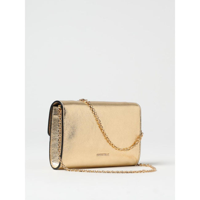 Coccinelle Gold Leather Handbag Coccinelle