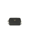 Prada Black Calf Leather Bos Taurus Shoulder Bag Prada