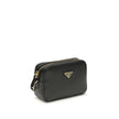 Prada Black Calf Leather Bos Taurus Shoulder Bag Prada