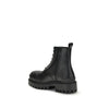 Balenciaga Black Calf Leather Bos Taurus Lace-Up Boots Balenciaga