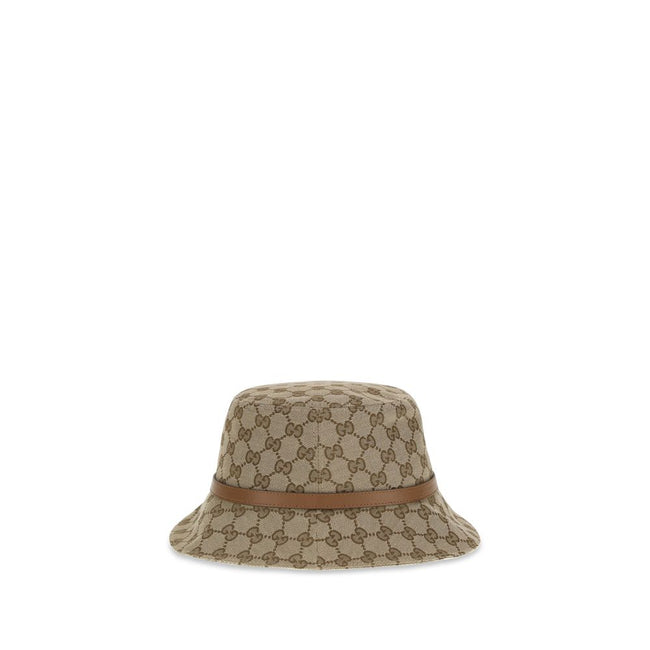 Gucci Beige Polyester Bucket Hat Gucci