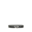 Diesel Black Calf Leather Bos Taurus Regular Belt Diesel
