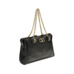 Valentino Garavani Black Lamb Leather Shoulder Bag Valentino Garavani