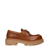 Prada Brown Leather Oxfords And Derbies