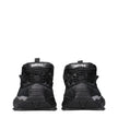 Versace Black Leather Athletic Sneakers Versace