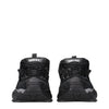 Versace Black Leather Athletic Sneakers Versace