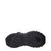 Versace Black Leather Athletic Sneakers Versace