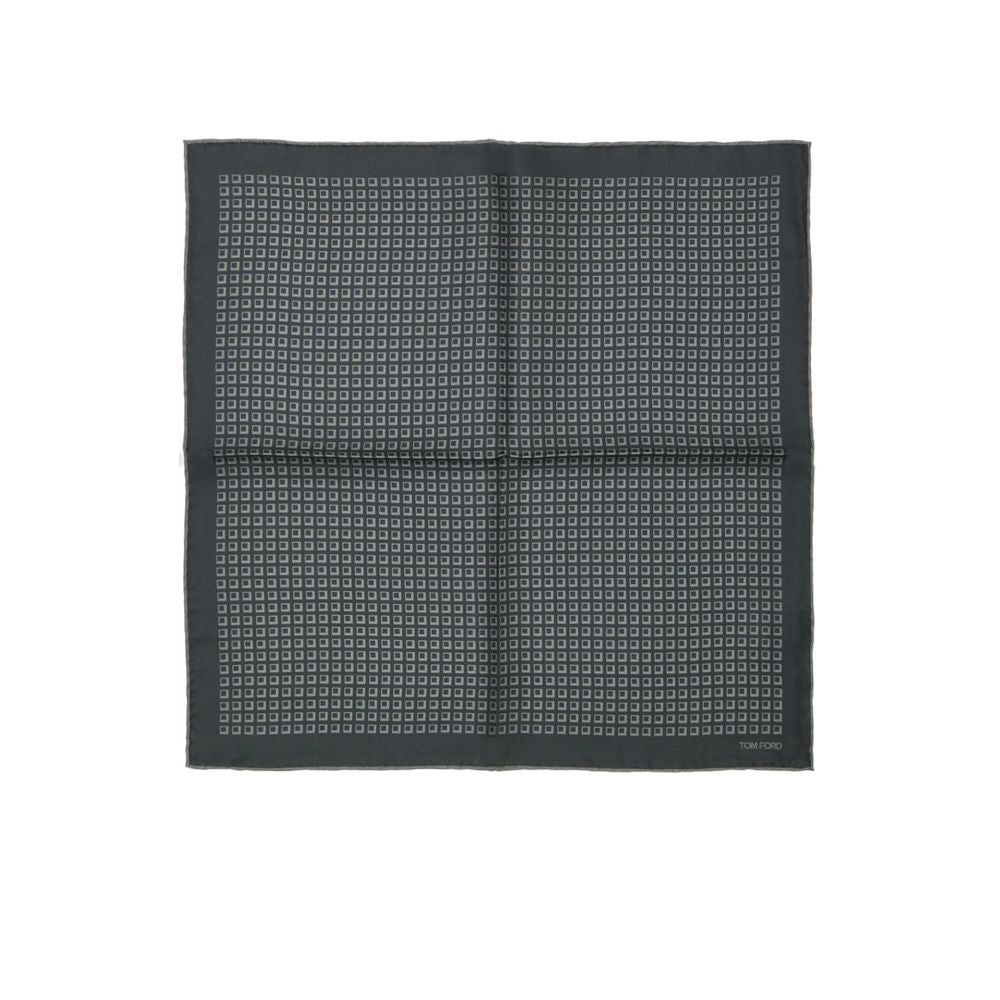 Tom Ford Green Silk Clutch Bag Tom Ford