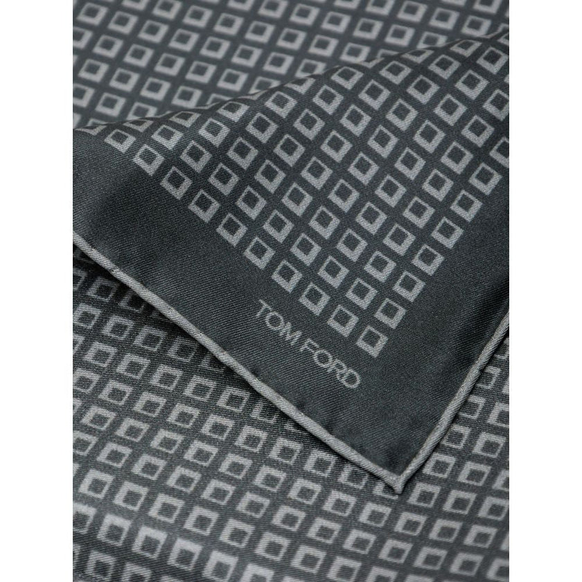 Tom Ford Green Silk Clutch Bag Tom Ford