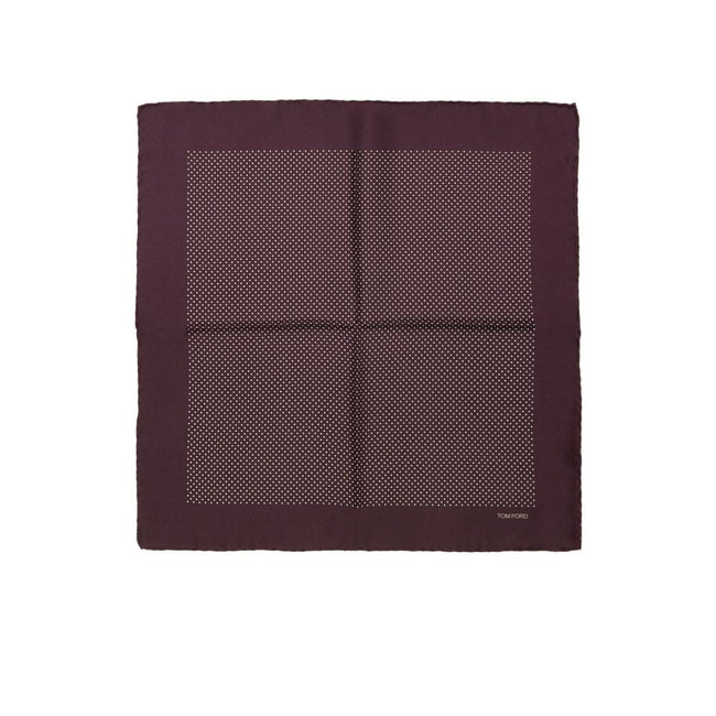 Tom Ford Bordeaux Silk Clutch Bag Tom Ford