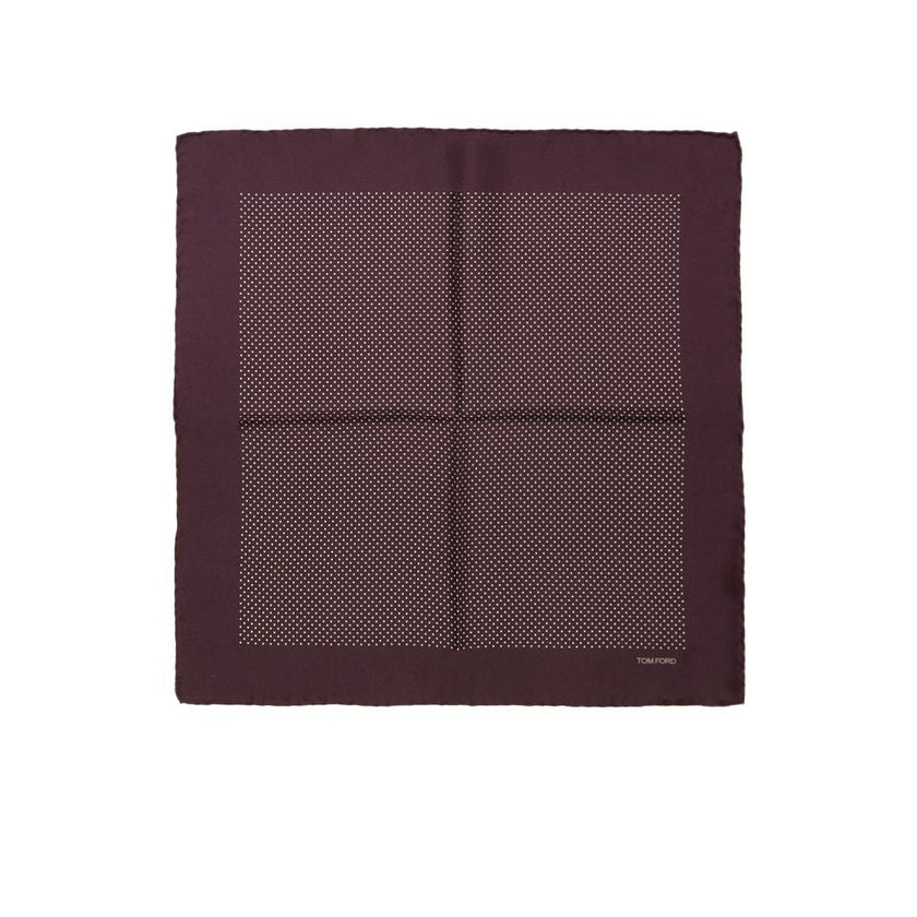 Tom Ford Bordeaux Silk Clutch Bag Tom Ford