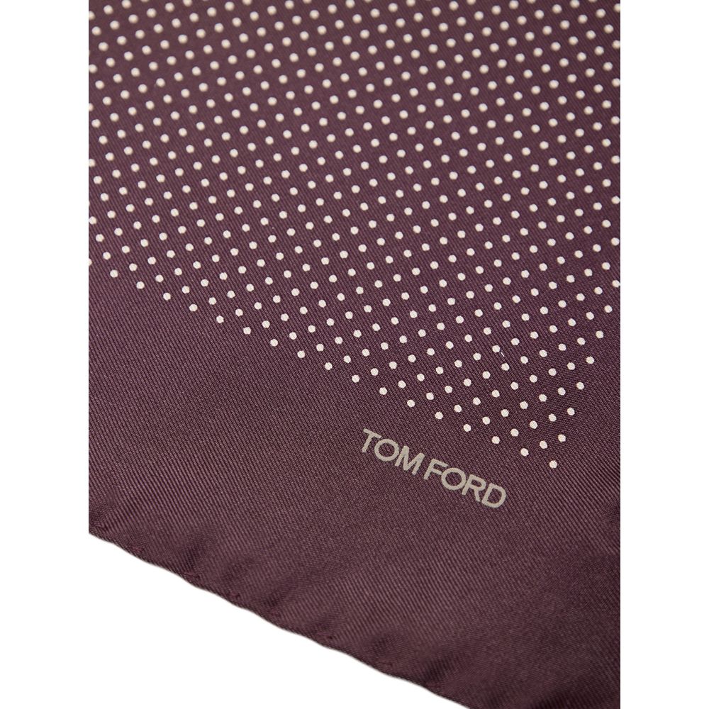 Tom Ford Bordeaux Silk Clutch Bag Tom Ford