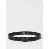 Diesel Black Leather Regular Belt Diesel