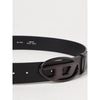 Diesel Black Leather Regular Belt Diesel
