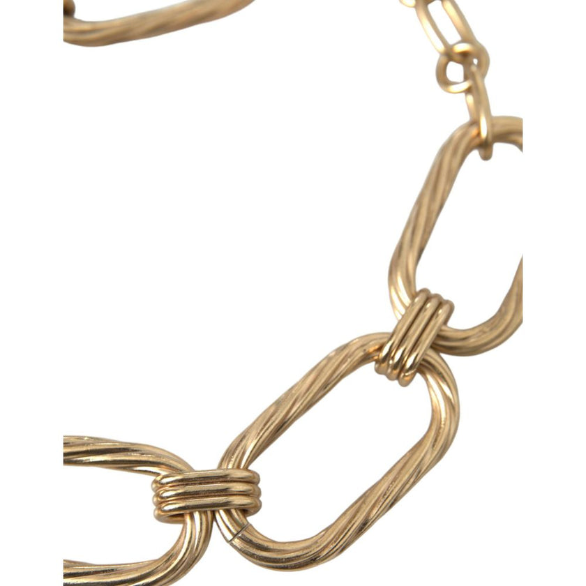 Dolce & Gabbana Gold Brass Necklace Dolce & Gabbana
