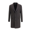 ZEGNA Brown Wool Coat ZEGNA