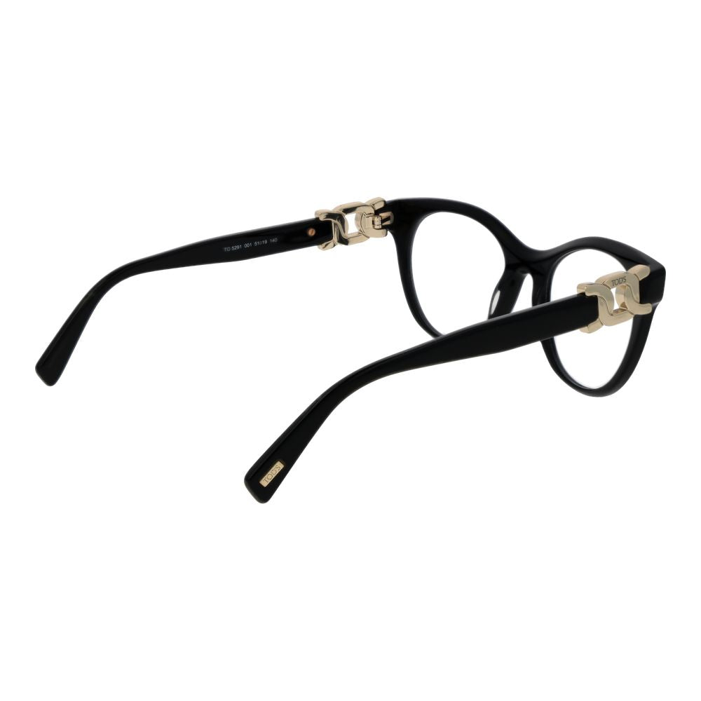 Tod's Black Acetate Glasses (Frames) Tod's